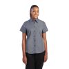 Chef Works Womens Cool Vent Chefs Shirt Grey