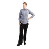 Chef Works Womens Gingham Shirt Black