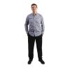 Chef Works Mens Gingham Shirt Black