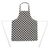 Whites Childrens Bib Apron Big Black and White Check