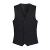 Brook Taverner Mens Mercury Black Waistcoat