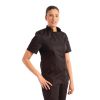 Chef Works Womens Springfield Zip Chefs Jacket Black