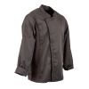 Chef Works Urban Hartford Lightweight Zipper Chefs Jacket Graphite