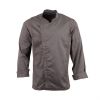 Chef Works Urban Hartford Lightweight Zipper Chefs Jacket Graphite