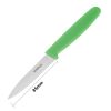 Hygiplas Paring Knife Green 7.5cm