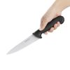 Hygiplas Chefs Knife Black 15.5cm