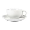 Olympia Whiteware Cappuccino Saucers (Pack of 12)