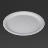 Olympia Kristallon Melamine Narrow Rimmed Plates 229mm (Pack of 12)