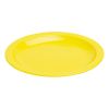 Olympia Kristallon Polypropylene Plates Yellow 174mm (12 pack)