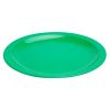 Olympia Kristallon Polypropylene Plates Green 230mm (12 pack)