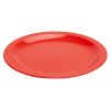 Olympia Kristallon Polypropylene Plates Red 230mm (12 pack)