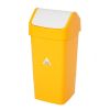 SYR Polypropylene Swing Bin Yellow 50Ltr