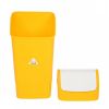 SYR Polypropylene Swing Bin Yellow 50Ltr