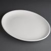 Olympia Athena Hotelware Oval Coupe Plates