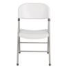 Bolero Foldaway Utility Chairs White (Pack of 2)