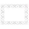 Olympia Rectangular Paper Doilies 400mm (Pack of 250)