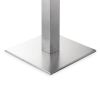 Bolero Stainless Steel Square Table Base