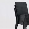 Bolero PE Wicker Side Chairs Charcoal (Pack of 4)