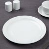 Olympia Athena Narrow Rimmed Plates 226mm (Pack of 12)