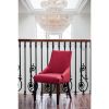 Bolero Dark Red Finesse Dining Chairs (Pack of 2)