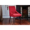 Bolero Dark Red Finesse Dining Chairs (Pack of 2)