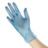 Hygiplas Powder-Free Vinyl Gloves Blue (Pack of 100)