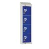 Elite Four Door Personal Effects Lockers Blue