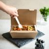 Vegware Compostable Microflute Takeaway Box 8x5