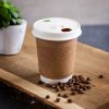 Vegware Compostable 89-Series Paper Hot Cup Lid (Pack of 1000)