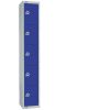 Elite Five Door 300mm Deep Lockers Blue