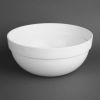 Nisbets Essentials Polypropylene White Mixing Bowl 3Ltr