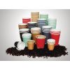 Fiesta Recyclable Coffee Cups Single Wall Black 225ml / 8oz