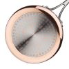 Vogue Induction Tri Wall Copper Saucepan 180mm