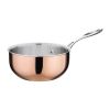 Vogue Tri Wall Copper Flared Saute Pan 200mm