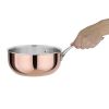 Vogue Tri Wall Copper Flared Saute Pan 200mm