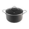 Vogue Anodised Aluminium Non Stick Casserole Pan 240mm