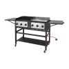 Buffalo 6 Burner Combi BBQ Grill and Griddle