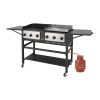 Buffalo 6 Burner Combi BBQ Grill and Griddle