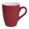 Olympia Matt Pastel Mug Red 340ml (Pack of 6)