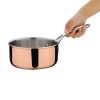 Vogue Induction Tri Wall Copper Saucepan 160mm