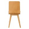 Fameg Wooden Flow Bentwood Beech Side Chairs (Pack of 2)