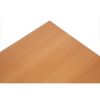 Bolero Pre-drilled Rectangular Tabletop Beech Effect