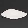 Churchill Lotus Triangular Shallow Bowls White 238mm (Pack of 12)