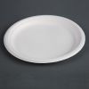 Fiesta Compostable Bagasse Plates Round 260mm (Pack of 50)