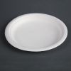 Fiesta Compostable Bagasse Plates Round 179mm (Pack of 50)