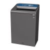 Rubbermaid Configure Container with Paper Recycling Label Blue