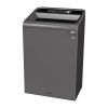 Rubbermaid Configure Container with General Waste Label Black