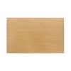 Bolero Pre-drilled Rectangular Table Top Natural Ash Veneer 1100 x 700mm