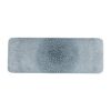 Churchill Raku Rectangular Tiles Topaz Blue 140 x 376mm (Pack of 4)