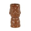 Beaumont Ceramic Molokai Tiki Mug Brown 360ml